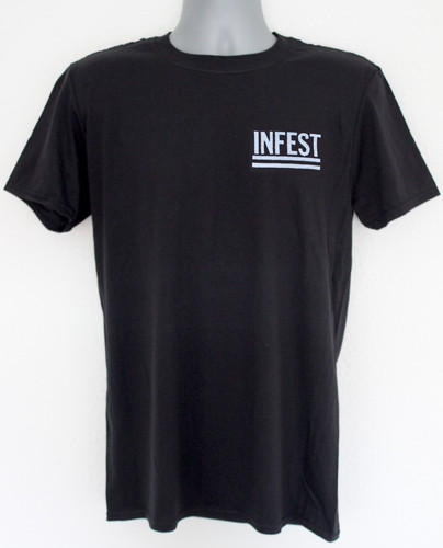 Infest shirt dropdead black - infest,