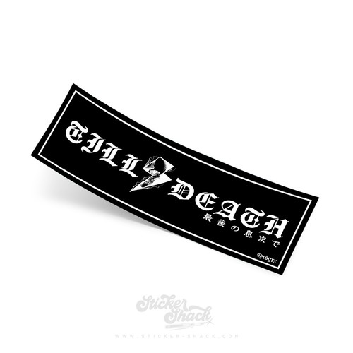 Till death slap sticker jdm - slap,