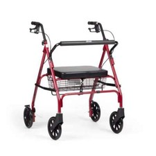 Drive Heavy Duty Extra Strong Bariatric 4 Wheel Rollator Walker - CLEARANCE