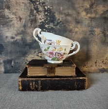 Vintage tea cups, SPENCER STEVENSON, Poppy Pattern, English  50's tea cups,