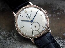 Magnificent 1950’s Oversize (35mm) 18ct Rose Gold Rolex Precision Gents Vintage