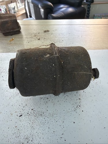 Small vintage engine muffler - small,