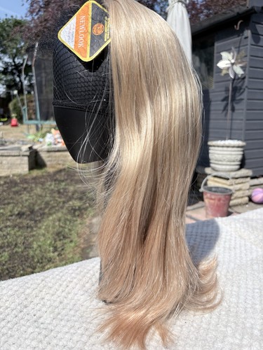 Wig hairpiece mixed blonds - 3/4,
