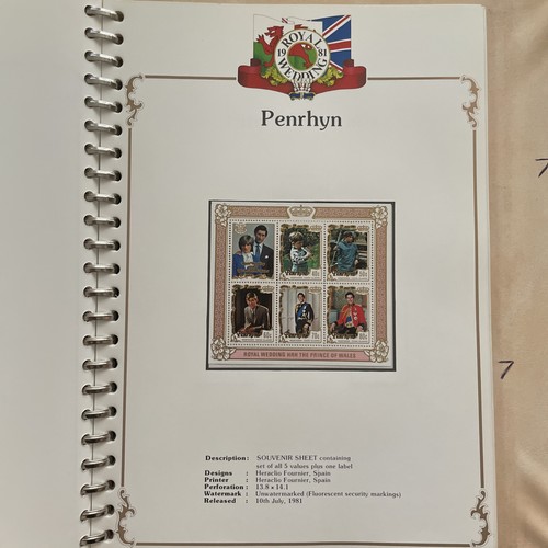 Penrhyn 1981 charles diana - penrhyn,