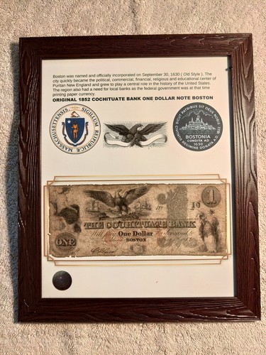 Boston cochituate bank 1852 - boston,