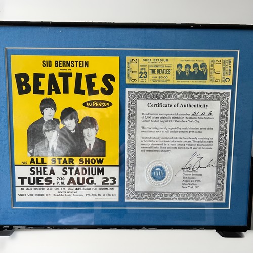 Beatles 1966 shea stadium - beatles,
