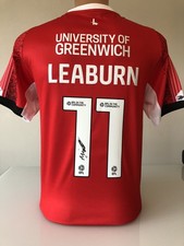 Signed Miles Leaburn Charlton