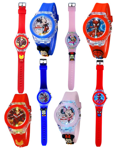 Kids analogue watch flashing - analogue,