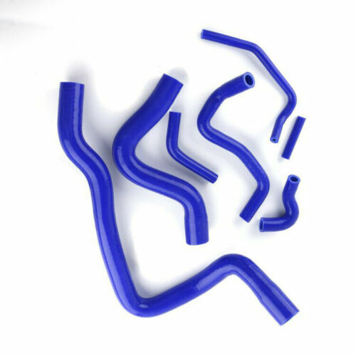 Blue silicone radiator hose - blue,