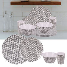 16pcs Melamine Dinnerware Set