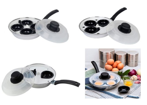 Cup egg poacher pan with - cup,