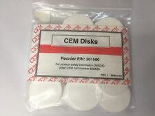 CEM Liner Disks (Discs) for use with Quartz Fiber Crucibles 200 pack
