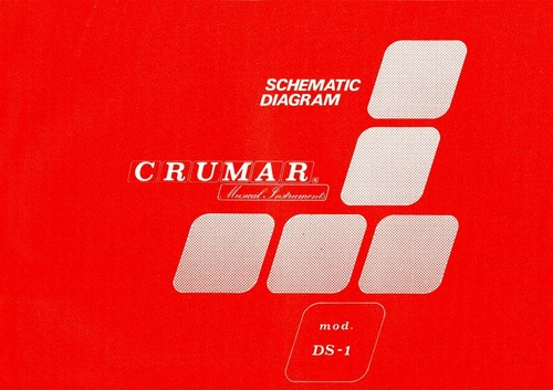 Crumar ds1 service manual - ds1,