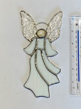 Stained Glass Angel. Sun