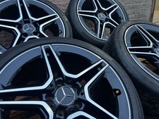 4X  GENUINE MERCEDES A CLASS A35 AMG 18" ALLOY WHEEL + TYRES 235/40/18