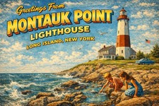 Greetings from MONTAUK POINT