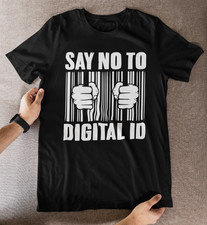 Say No To Digital ID Cards Mens T-Shirt Britcard UK Anti Starmer Labour Women