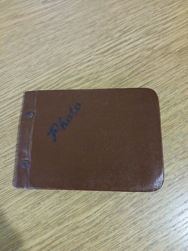 Vintage photo album - album, brown
