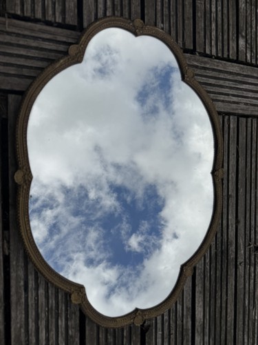 Vintage scalloped wall - scalloped,