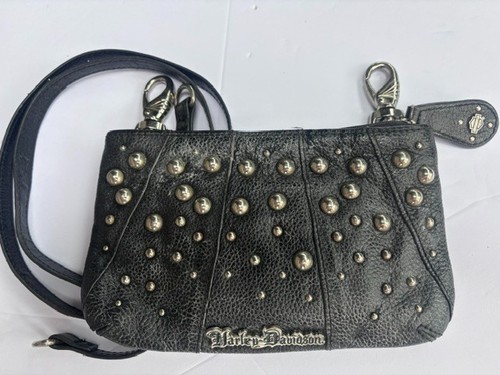 Harley davidson black leather - harley,