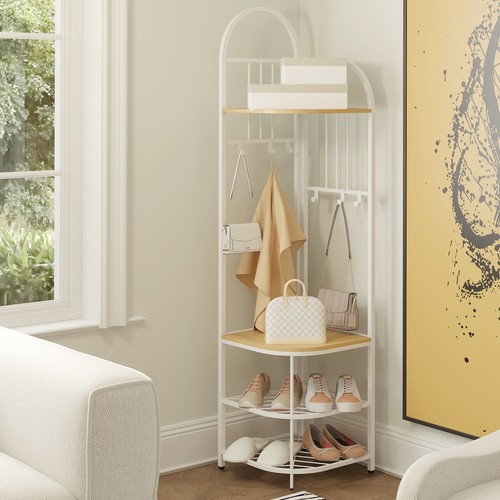 Entryway organizer tier coat - entryway,