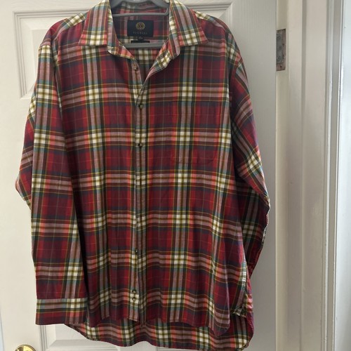Viyella men red check - xl,