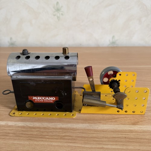 Mamod meccano steam engine - steam,