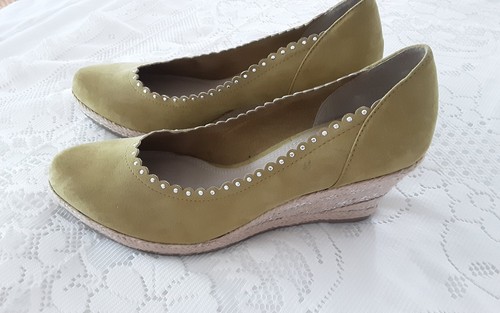 Marco tozzi lime green beige - tozzi, green/beige