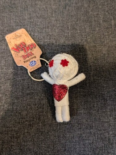 New voodoo doll keyring - doll,