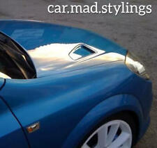 GTE Style Black Plastic Bonnet