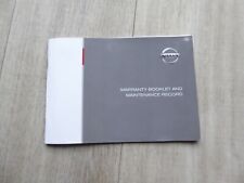 GENUINE NISSAN QASHQAI JUKE MICRA X TRAIL 2018 2019 2020 BLANK SERVICE BOOK 2019