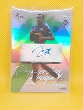 2024 Topps SPFL Zach Robinson Dundee Autograph RC 30/99