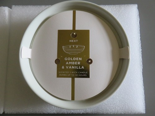 Next signature white candle - signature,