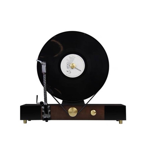 Vinyl disc player ornament - disc,