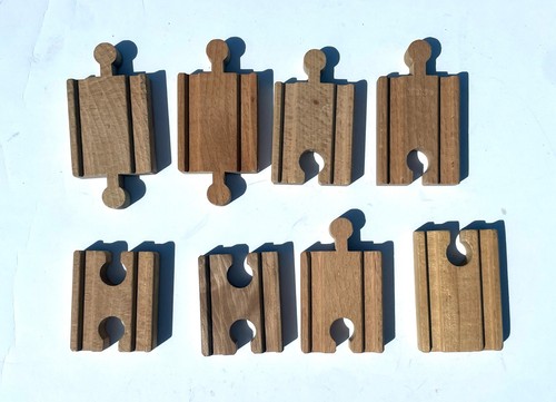 Wooden train track - wooden,