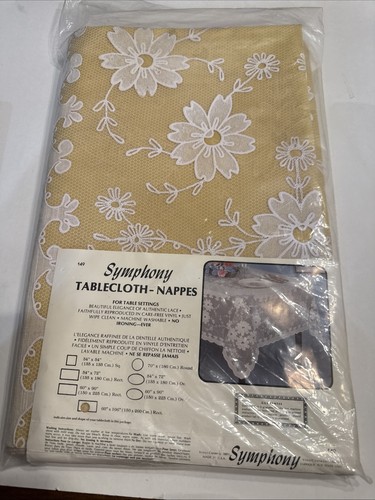 Vtg nos symphony tablecloth - vtg,