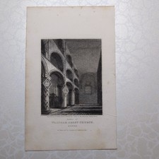 Original 1819 Engraving Of