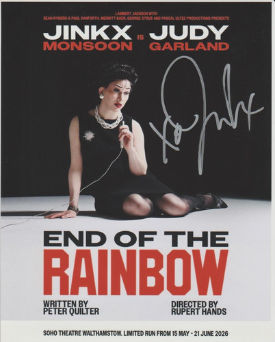 Jinkx monsoon signed 8x10 - signed,