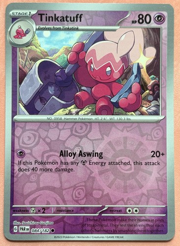 Tinkatuff cute pokemon cards - pokemon, cards~