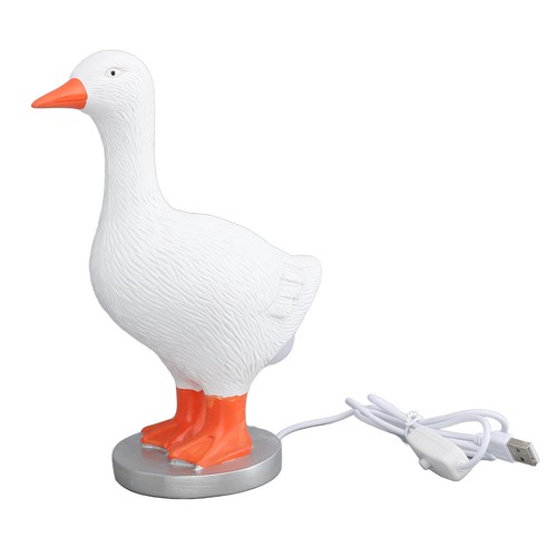 Duck egg lamp - duck, resin