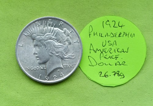 1924 silver usa - p,