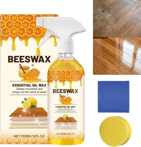 Beeswax furniture polish spray - beeswax,