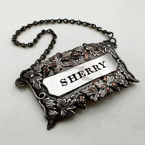 Sherry decanter bottle label - decanter,