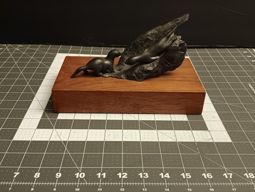 Rare 1976 drowne bronze - rare, d.w.