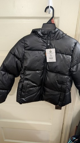 Girls ozark trail black puffer - girls,