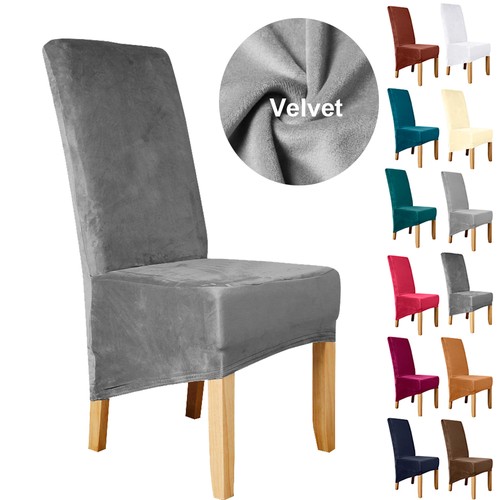 Large velvet chair - chair, cover