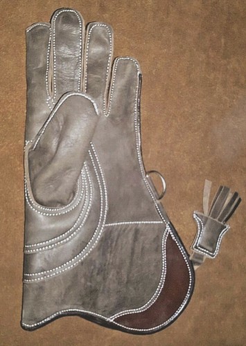 Falconry glove triple skinned - falconry,
