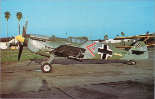 Military aviation postcard - aviation,