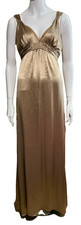 Vera Wang golden vintage maxi