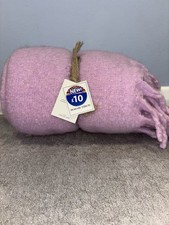 Mohair Style Lilac Throw